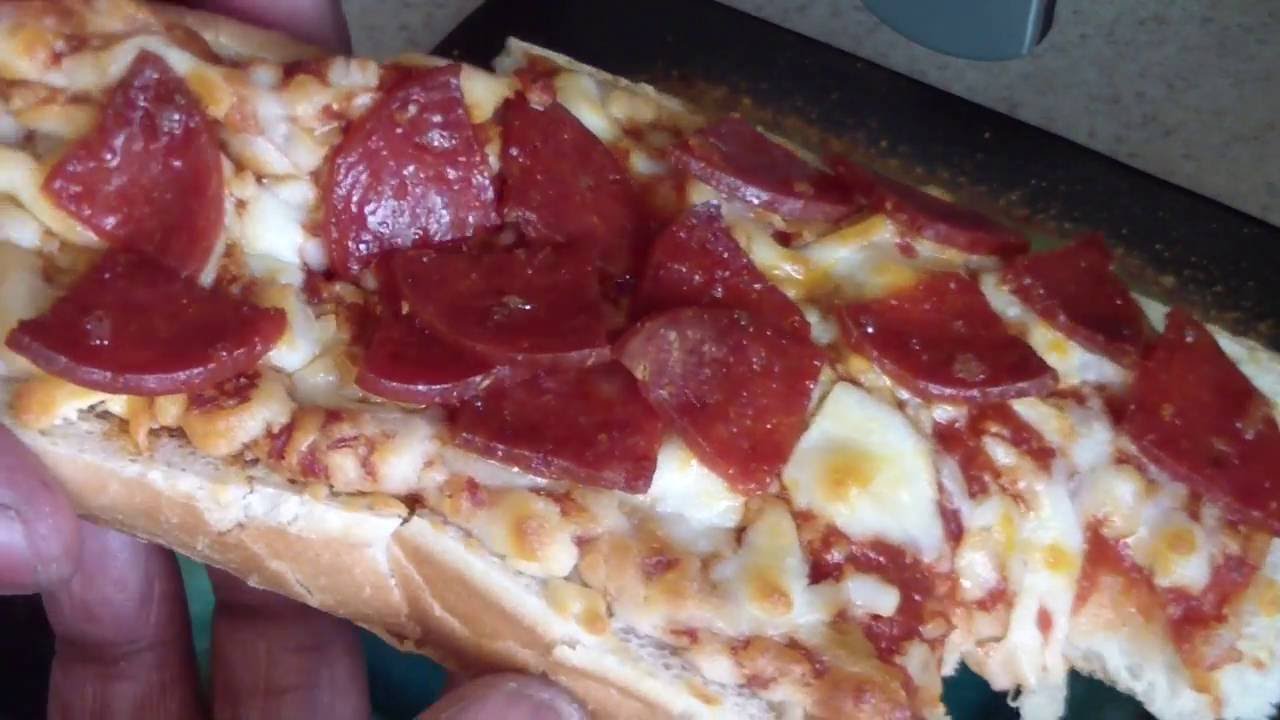 Red Baron French Bread Pizza in Air Fryer