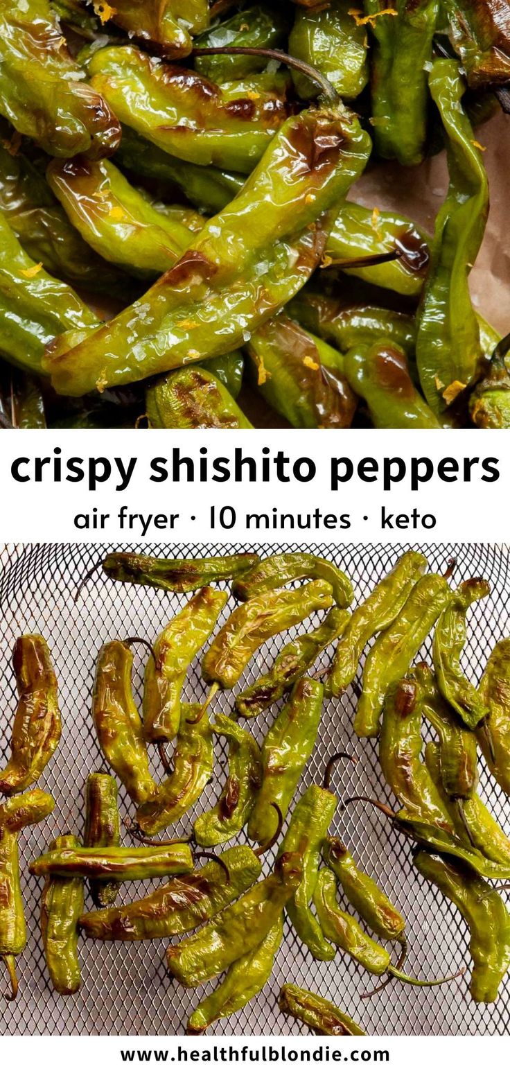 Shishito Peppers Air Fryer