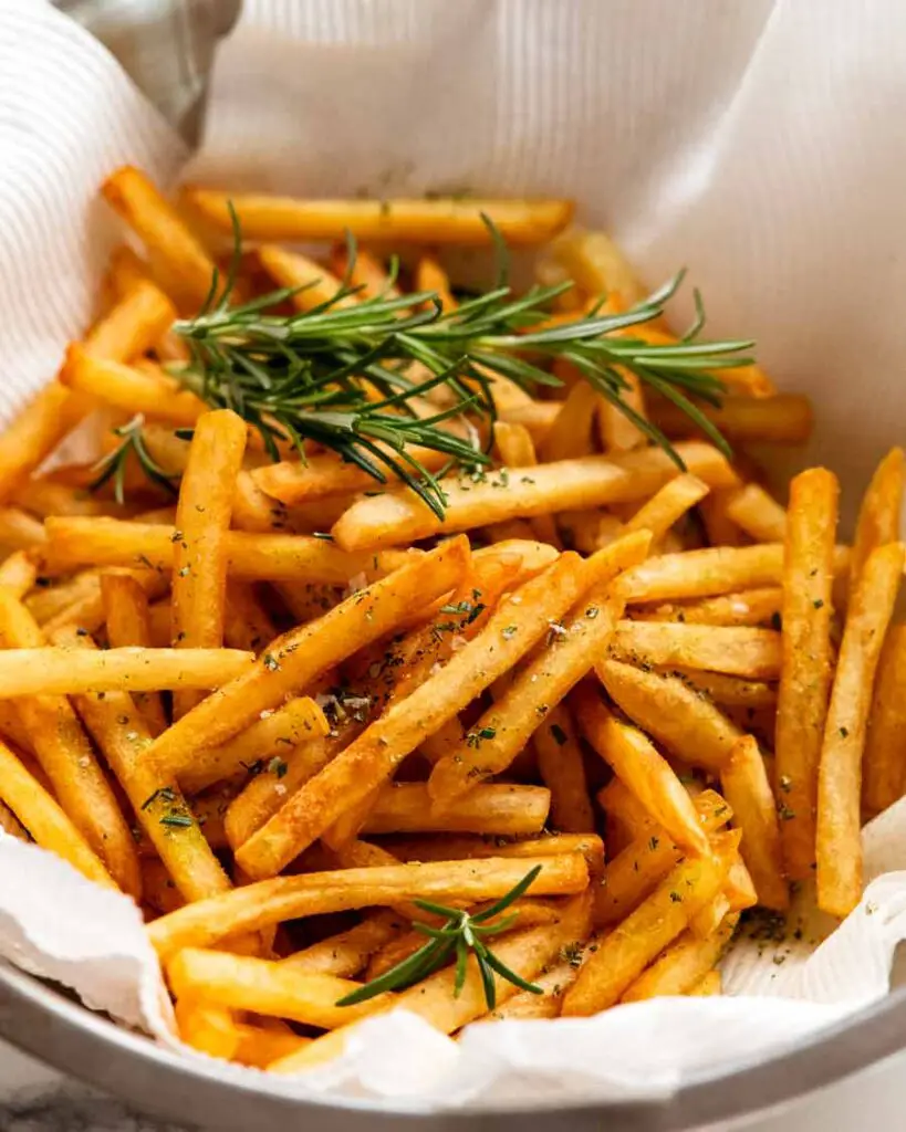 Air Fryer Frozen French Fries Time